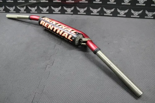 2002 KAWASAKI KX250 RED RENTHAL 997 TWINWALL 1-1/8" HANDLEBARS FAT BAR NICE!