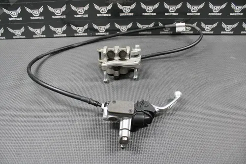 2019 YAMAHA YZ250FX OEM NISSIN FRONT BRAKE CALIPER MASTER CYLINDER LEVER LINE