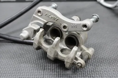 2019 YAMAHA YZ250FX OEM NISSIN FRONT BRAKE CALIPER MASTER CYLINDER LEVER LINE