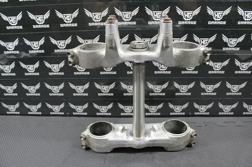 1990 HONDA CR125R OEM FRONT FORKS LOWER UPPER TRIPLE TREE STEM BAR CLAMP
