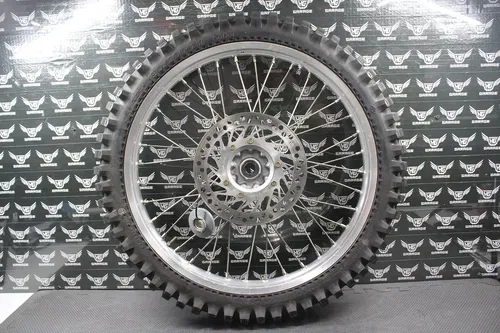 2000 95-01 HONDA CR250R CR500R OEM FRONT WHEEL RIM HUB TIRE ROTOR 44650-MAC-680