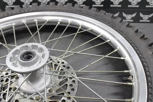 2000 95-01 HONDA CR250R CR500R OEM FRONT WHEEL RIM HUB TIRE ROTOR 44650-MAC-680