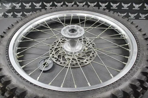 2000 95-01 HONDA CR250R CR500R OEM FRONT WHEEL RIM HUB TIRE ROTOR 44650-MAC-680