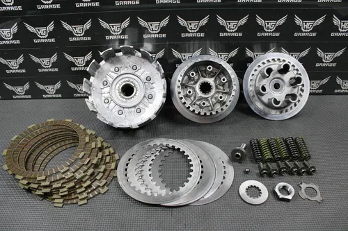 2005 YAMAHA YZ450F OEM COMPLETE CLUTCH W PLATES BASKET HUB 5XD-16150-60-00 NICE!