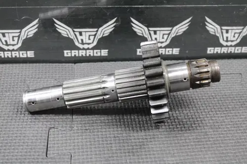 2002 YAMAHA 99-02 YZ250 2T OEM TRANSMISSION DRIVE AXLE COUNTERSHAFT 5BE-17402-00