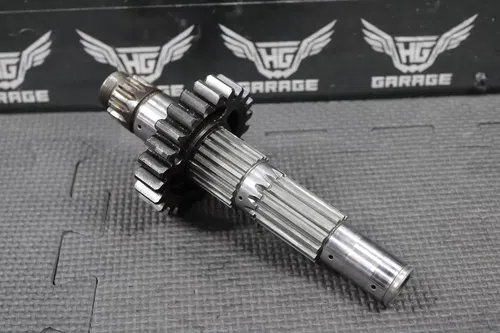 2002 YAMAHA 99-02 YZ250 2T OEM TRANSMISSION DRIVE AXLE COUNTERSHAFT 5BE-17402-00
