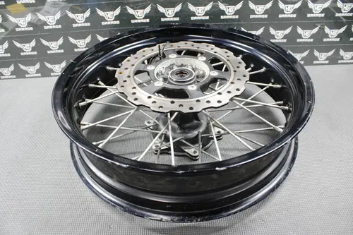 2009 2010 KAWASAKI KLX250SF KLX300SM OEM 17" FRONT BACK REAR WHEEL WHEELSET SUMO
