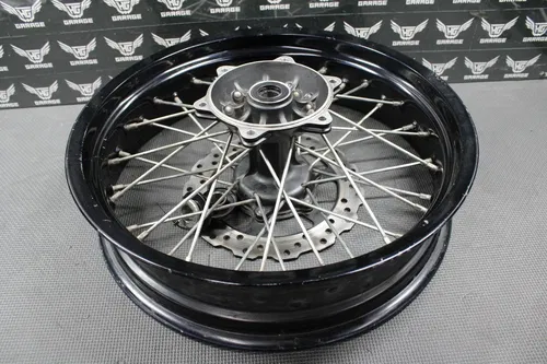 2009 2010 KAWASAKI KLX250SF KLX300SM OEM 17" FRONT BACK REAR WHEEL WHEELSET SUMO