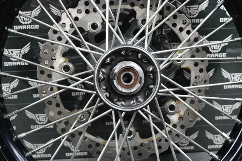 2009 2010 KAWASAKI KLX250SF KLX300SM OEM 17" FRONT BACK REAR WHEEL WHEELSET SUMO