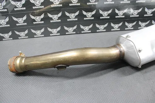 16-18 KAWASAKI KX450F OEM MUFFLER EXHAUST SILENCER SLIP ON PIPE PARTS 18100-0573