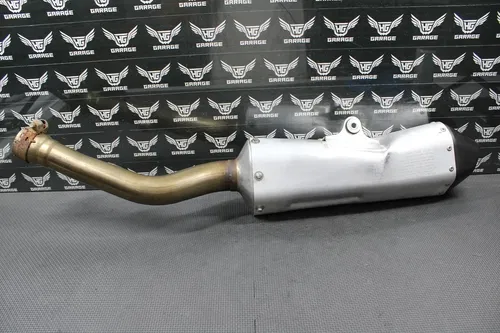 16-18 KAWASAKI KX450F OEM MUFFLER EXHAUST SILENCER SLIP ON PIPE PARTS 18100-0573