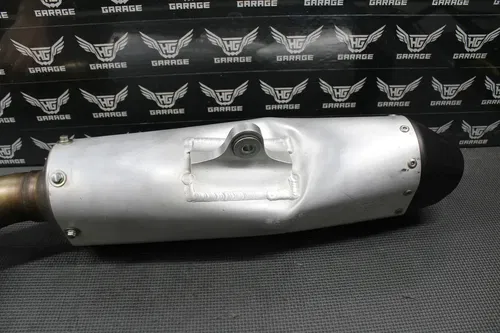 16-18 KAWASAKI KX450F OEM MUFFLER EXHAUST SILENCER SLIP ON PIPE PARTS 18100-0573