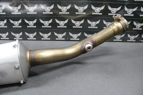 16-18 KAWASAKI KX450F OEM MUFFLER EXHAUST SILENCER SLIP ON PIPE PARTS 18100-0573