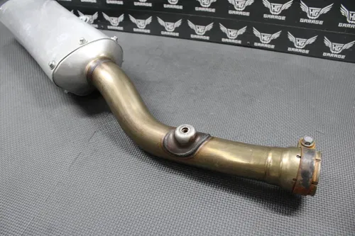 16-18 KAWASAKI KX450F OEM MUFFLER EXHAUST SILENCER SLIP ON PIPE PARTS 18100-0573