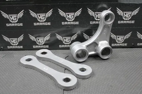 2002 KAWASAKI KX125 KX250 OEM REAR SHOCK SWING LINKAGE ROD ARM  39007-1301 GOOD!