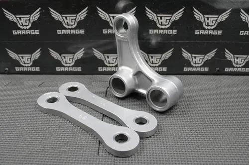 2002 KAWASAKI KX125 KX250 OEM REAR SHOCK SWING LINKAGE ROD ARM  39007-1301 GOOD!