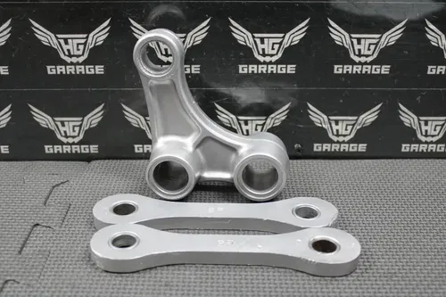 2002 KAWASAKI KX125 KX250 OEM REAR SHOCK SWING LINKAGE ROD ARM  39007-1301 GOOD!