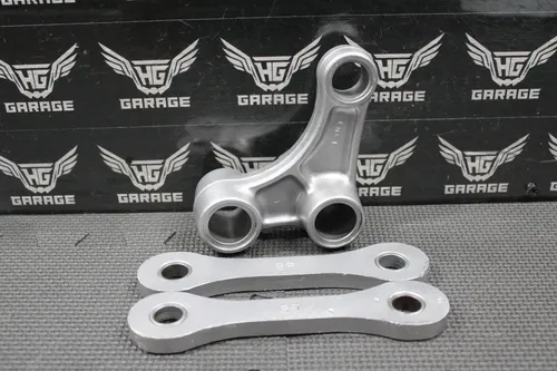 2002 KAWASAKI KX125 KX250 OEM REAR SHOCK SWING LINKAGE ROD ARM  39007-1301 GOOD!