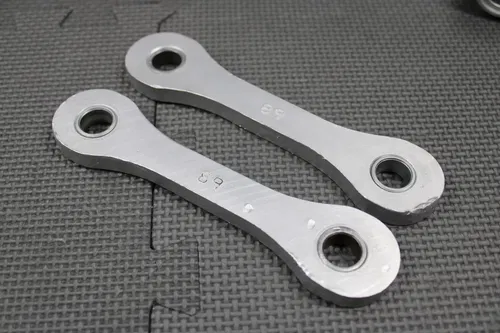 2002 KAWASAKI KX125 KX250 OEM REAR SHOCK SWING LINKAGE ROD ARM  39007-1301 GOOD!