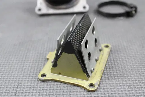 1999 HONDA CR125R OEM CARB JOINT INTAKE BOOT REED BLOCK VALVE 16221-KZ4-A10