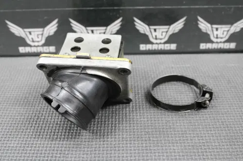 1999 HONDA CR125R OEM CARB JOINT INTAKE BOOT REED BLOCK VALVE 16221-KZ4-A10