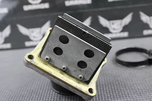 1999 HONDA CR125R OEM CARB JOINT INTAKE BOOT REED BLOCK VALVE 16221-KZ4-A10