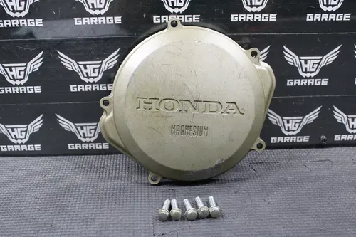 2004 04-08 HONDA CRF250R OEM RIGHT SIDE CASE OUTER CLUTCH COVER 11351-KRN-670