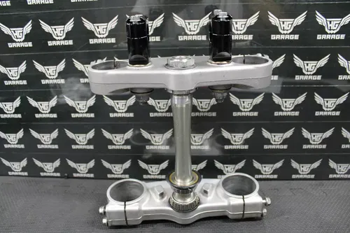 00-01 HONDA CR250R OEM FRONT FORKS LOWER UPPER TRIPLE TREE STEM FAT BAR CLAMP