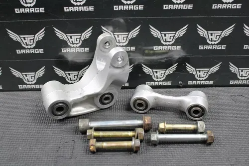 2003 98-04 HONDA XR400R OEM REAR SHOCK LINKAGE LINKS SWINGARM PIVOT BOLTS ROD