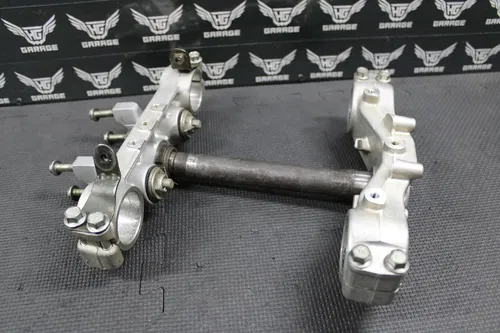 1999 KAWASAKI 95-06 KDX200 KDX220R OEM FRONT FORKS LOWER UPPER TRIPLE TREE CLAMP