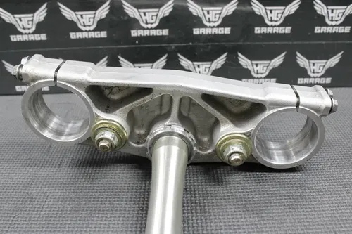 2004 04-07 HONDA CR125R OEM FRONT FORKS LOWER UPPER TRIPLE TREE STEM BAR CLAMP