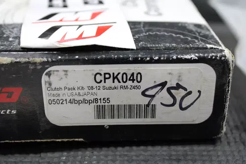 NEW 2008-2012 SUZUKI RMZ450 WISECO CLUTCH PACK KIT STEELS PLATES SPRINGS CPK040