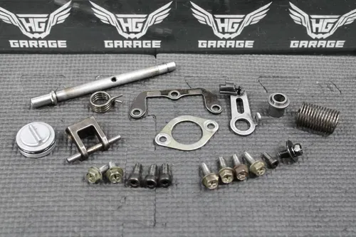 2001 SUZUKI RM125 OEM EXHAUST POWER VALVE POWERVALVE SHAFT ARM SET 11259-36E30