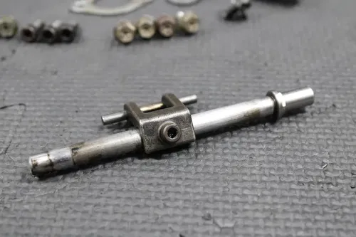 2001 SUZUKI RM125 OEM EXHAUST POWER VALVE POWERVALVE SHAFT ARM SET 11259-36E30
