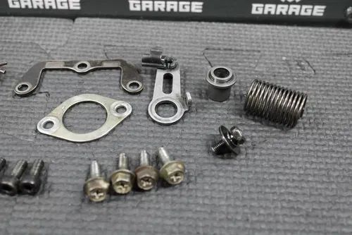2001 SUZUKI RM125 OEM EXHAUST POWER VALVE POWERVALVE SHAFT ARM SET 11259-36E30