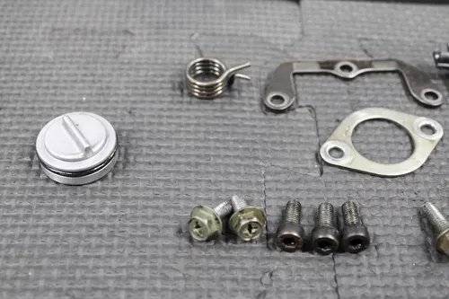 2001 SUZUKI RM125 OEM EXHAUST POWER VALVE POWERVALVE SHAFT ARM SET 11259-36E30