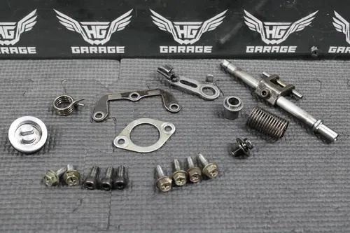 2001 SUZUKI RM125 OEM EXHAUST POWER VALVE POWERVALVE SHAFT ARM SET 11259-36E30