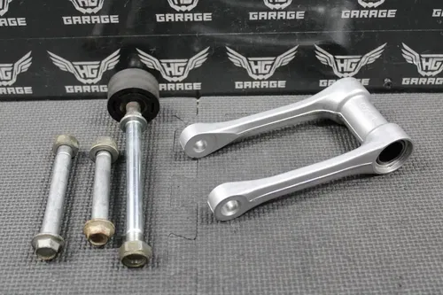 02-03 HONDA CR125R CR250R OEM REAR SHOCK LINKAGE CONNECTING ROD 52479-KZ4-J40