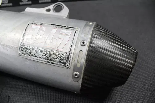 2011-2012 KTM 350 450 SXF YOSHIMURA RS-4 SLIP ON MUFFLER EXHAUST SILENCER PIPE