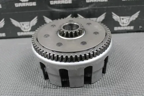 1990 1991 KAWASAKI KX125 OEM CLUTCH BASKET HOUSING RING GEAR 13095-1266