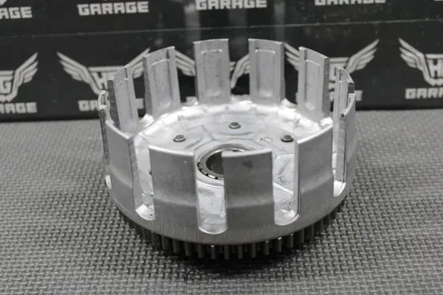 1990 1991 KAWASAKI KX125 OEM CLUTCH BASKET HOUSING RING GEAR 13095-1266