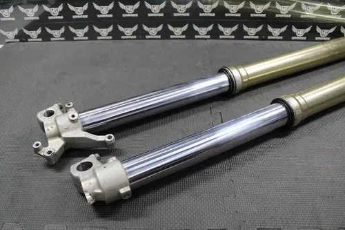 2001 HONDA CR250R OEM RIGHT LEFT FRONT SUSPENSION FORKS SHOCKS 51400-KZ3-J31ZA
