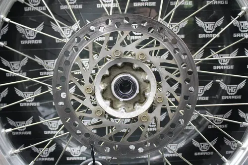 2002 HONDA 02-03 CR250R CRF450R OEM FRONT WHEEL RIM HUB TIRE ROTOR 44650-KZ3-J40