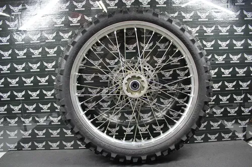 2002 HONDA 02-03 CR250R CRF450R OEM FRONT WHEEL RIM HUB TIRE ROTOR 44650-KZ3-J40