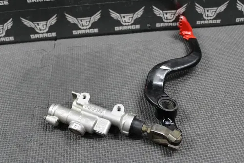 2002 2003 HONDA CR250R OEM NISSIN REAR BACK BRAKE MASTER CYLINDER & LEVER SET