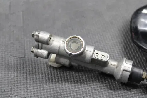 2002 2003 HONDA CR250R OEM NISSIN REAR BACK BRAKE MASTER CYLINDER & LEVER SET