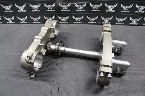 2006 YAMAHA YZ450F 06-14 YZ250 OEM FRONT FORKS TRIPLE TREE STEM FAT BAR CLAMPS