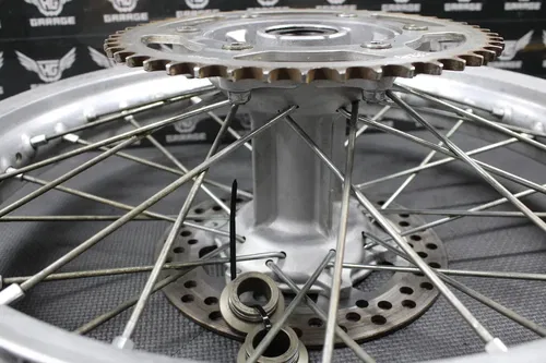 2000 SUZUKI 00-07 DRZ400 DRZ400E OEM 18" X 2.15" REAR BACK WHEEL RIM HUB ROTOR
