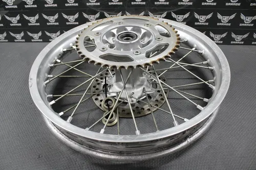 2000 SUZUKI 00-07 DRZ400 DRZ400E OEM 18" X 2.15" REAR BACK WHEEL RIM HUB ROTOR