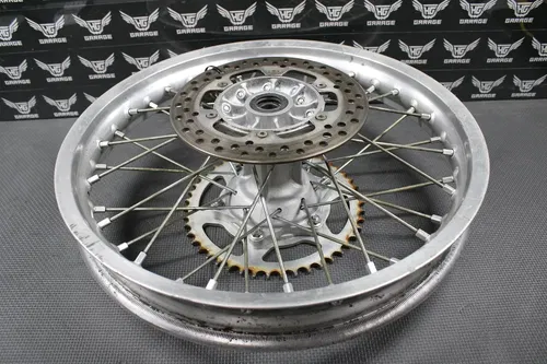 2000 SUZUKI 00-07 DRZ400 DRZ400E OEM 18" X 2.15" REAR BACK WHEEL RIM HUB ROTOR